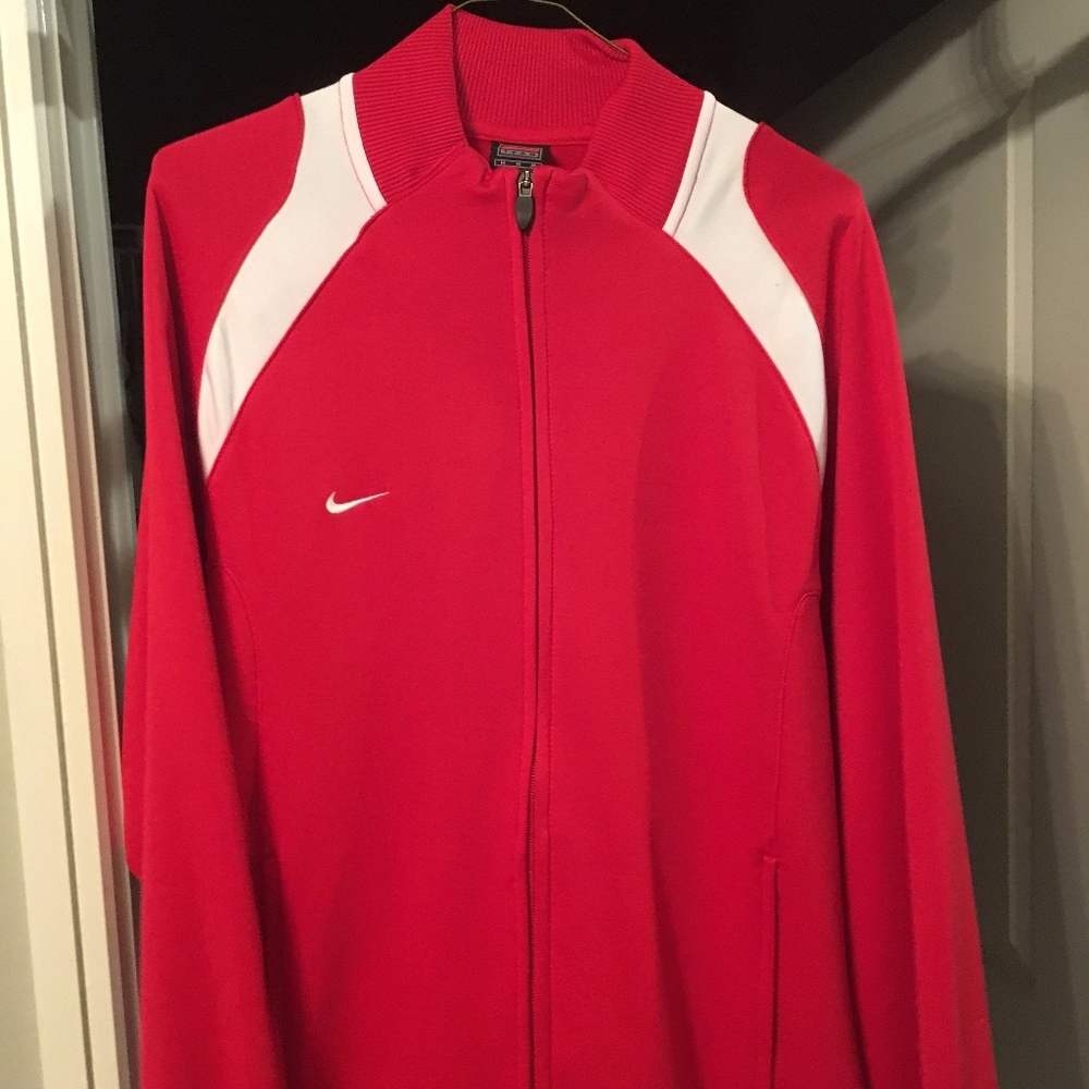 Nike Long Sleeve Athletic Track Jacket